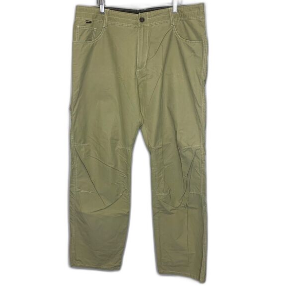 Kuhl Mens Hiking Khaki Pants Evaporative Comfort Tech‎ Gorpcore 40x32 - Picture 1 of 13